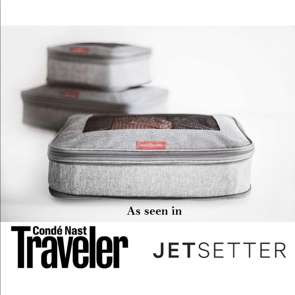 LeanTravel Packing Cubes - like new